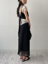 Rookie Chiffon Layered Bustier
