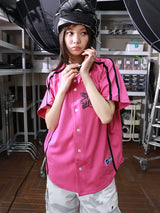 TOUGH BEAR BASEBALL JERSEY (PINK)