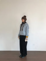 ロラケーブルボタンアップニット(3color)