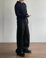 Polz Rib Henley Hoodie