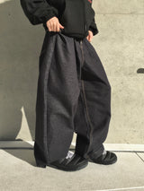 Shane Non-Fade Dart Balloon Denim Pants