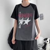 Leaven Raglan Short-Sleeved T-Shirt (4 colors) H&L