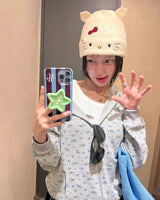 フローラルパターンアップリケジップアップフーディ
