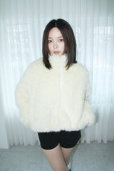 NOIR SOFT FUR JOGGER JK
