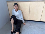 volume satin pants
