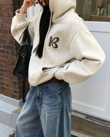 [ORIGINAL] Wrapping Leopard Fleece Hoodie