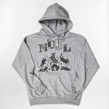 Patch Printing Over-fit Hoodie - 5COLOR