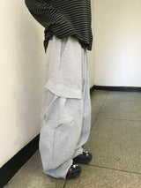Pocky Button Cargo Sweatpants (3c)