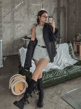 Dear Damage Denim Shorts