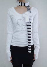 Judy Bocashi Stripe Muffler (3color)