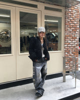 (Unisex) カモフラージュデニムパンツ