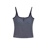 Sailor Line Stripe Sleeveless Top