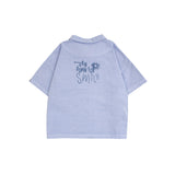 クロップドピッギーディングカラーTシャツ_SYS5TS52SB
