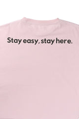 ヒアスリーブTシャツ_ピンク