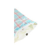 Pillow Notebook Pouch_tartan sky
