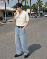 (M's) 2 Pocket Knit Shirt