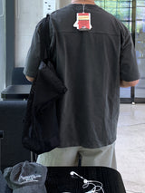 Look Nade Heavyweight Cut Pigment Oversized Short Sleeve T-Shirt
