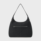 デニムホーボーバッグ (Black)