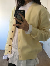 Soft V-Neck Cardigan (1 Colors)