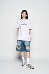 25SS ROUNDING SYMBOL LOGO SHORT SLEEVE T-SHIRT WHITE