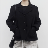 The three button jacket of DeMu.