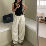[BELLIDE MADE] Basic round camisole & sleeveless