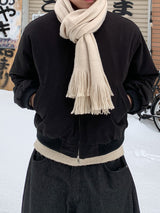 Yuki two-way quilted cotton collar jacket