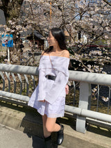 [MADE] Fittney Summer Off-Shoulder Knit