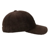 Sebs. CRODULOY ball cap-BROWN