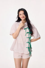 Dear Days Petal Boxy Shirt (Pink)