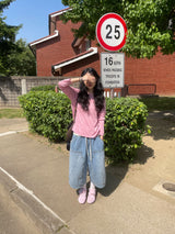 デニムカーペンターパンツ