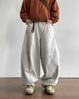 Gent Double Knee Curved Pants