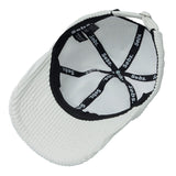 Sebs. CORDULOY ball cap-WHITE