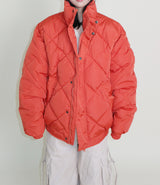 Carrot Diamond Quilting Unisex High Neck Padding (100% Wellon)