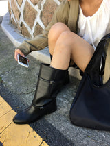 Double-lined long boots (2color)