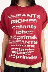 Rich Crack Print T-shirt