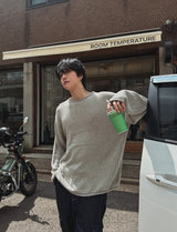 ルマラウンドロールカットニット