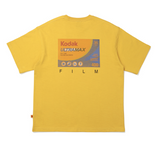 Film Graphic Semi-Oversized Fit Short-Sleeved T-shirt【YELLOW】