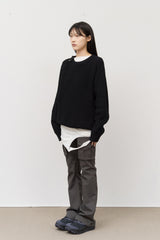 (W) Out Stitch Top