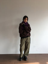 ピンリベットストレートパンツ (2color)