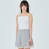 FANCY TOP IN WHITE