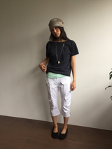 Street flap half pants (2color)