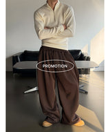 [PROMOTION] フロントツータックワイドスウェットパンツ(5color)