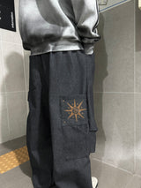 フレームカーペンターデニムパンツ