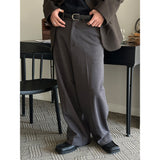 [F/W] Herringbone wide slacks(3color)