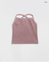[MADE] T-cell SET - Washed Ribbed Tank Top