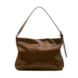[SET] Buckle Hobo Shoulder Cross Bag _ Brown