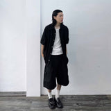 Slouchy Long-line shirt
