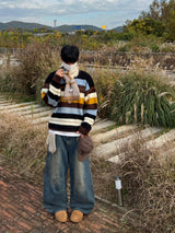 Mas Multi-Stripe Knit