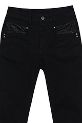 BLACK ROSE STRAIGHT JEAN